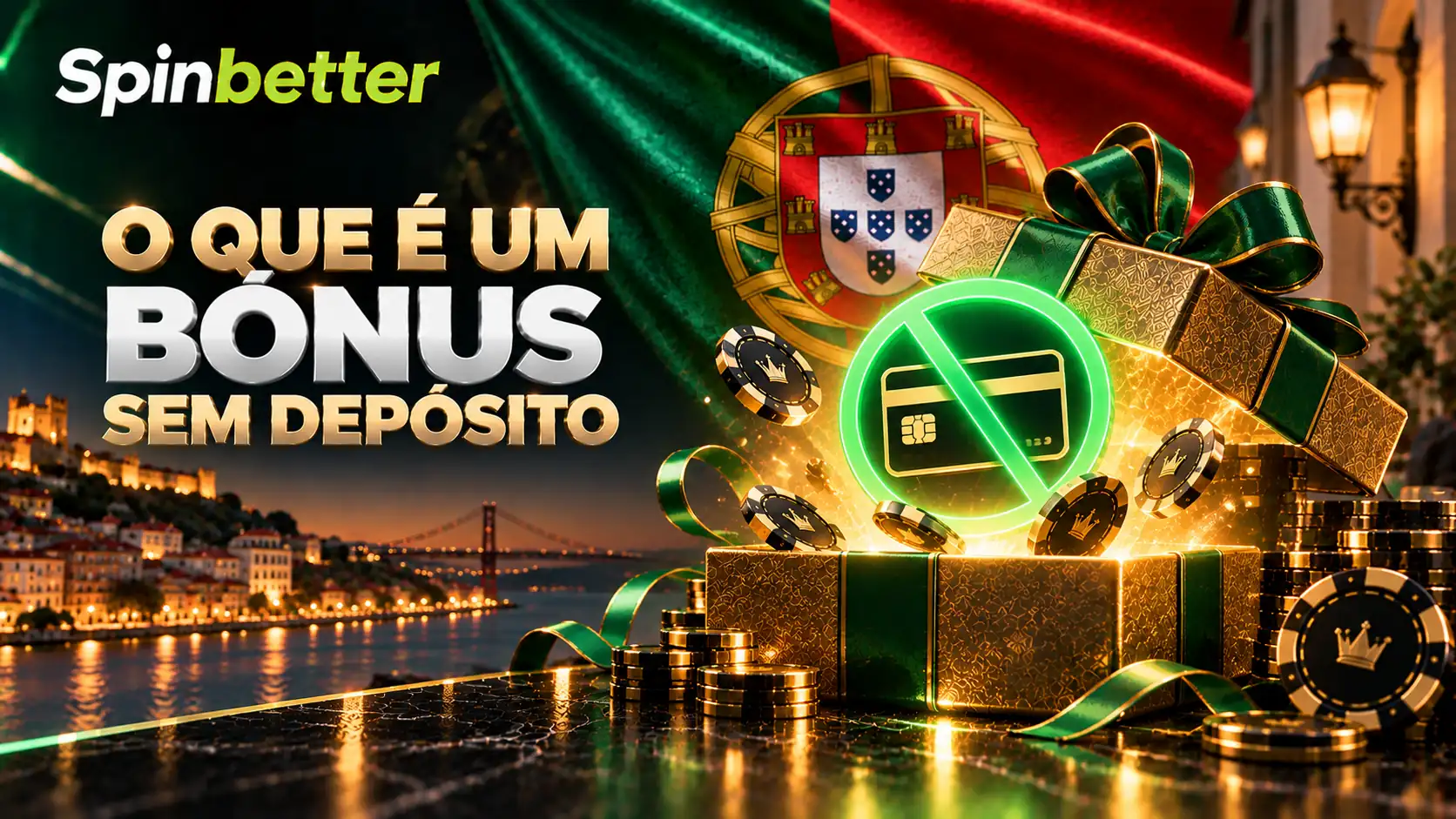 Caixas de oferta ao lado de um cartão bancário barrado, sobre a baixa de Lisboa