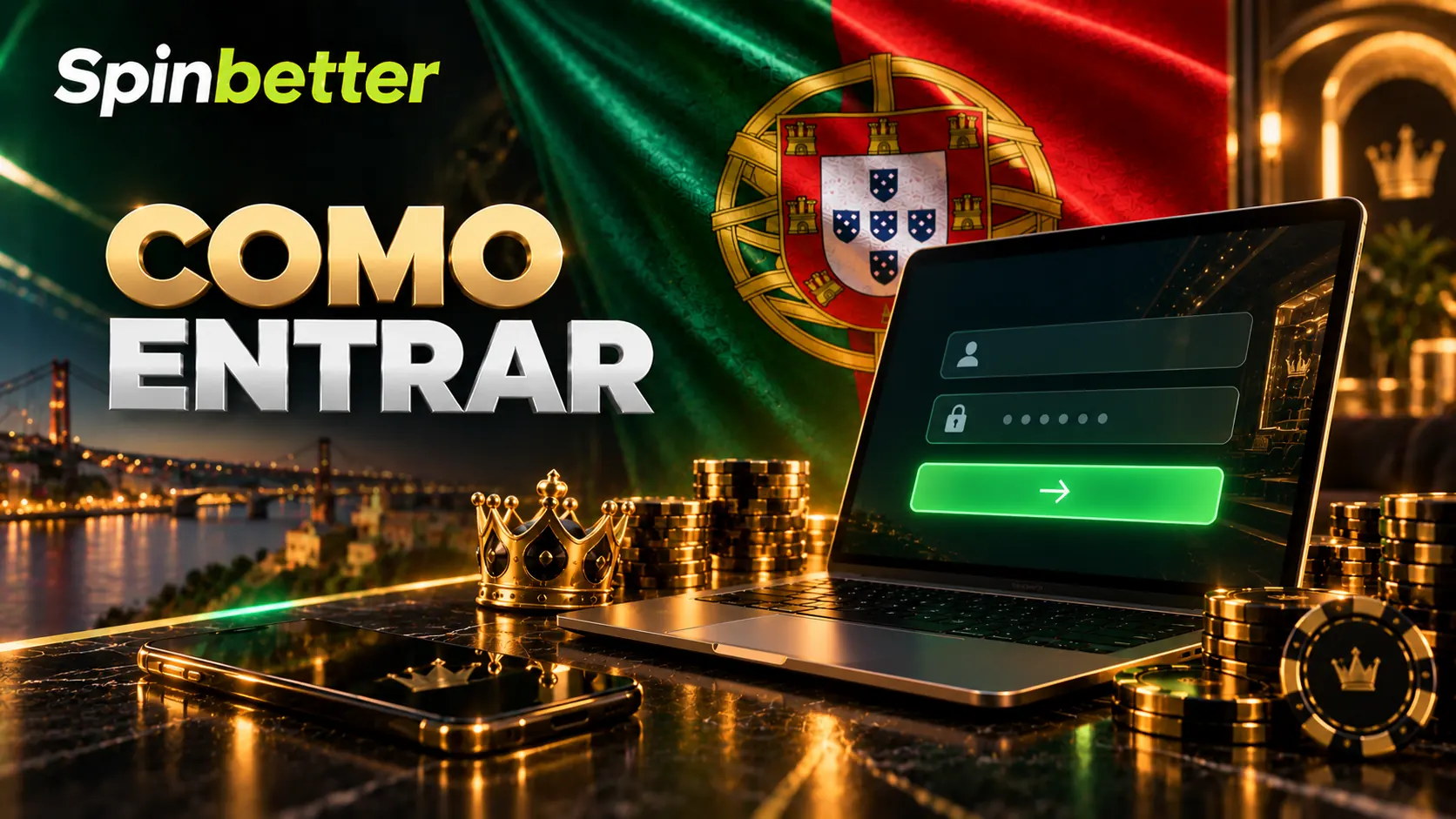 Formulário de início de sessão num portátil, com utilizador e palavra-passe